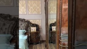 Спальня Джоконда с 5 дверным шкафом Корень Дуба глянец Эра мебель