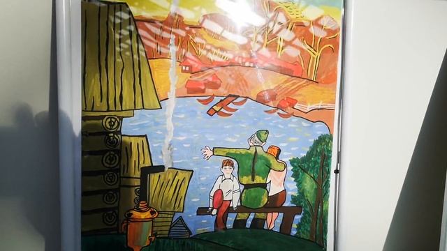 Выставка рисунков приуроченная к 23 февраля смотреть онлайн