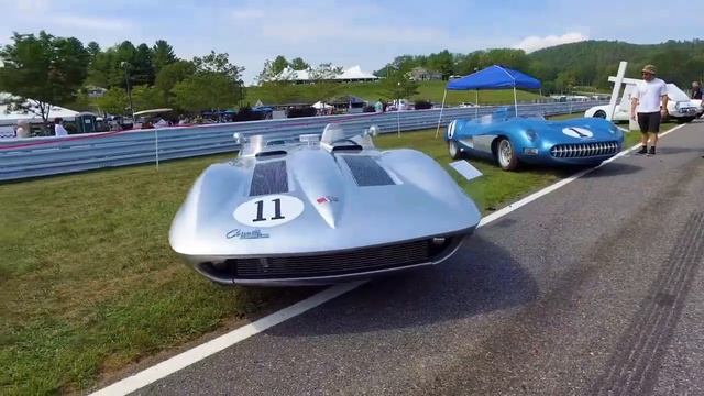 12 Rare Corvette Concept Cars at Lime Rock Park смотреть онлайн
