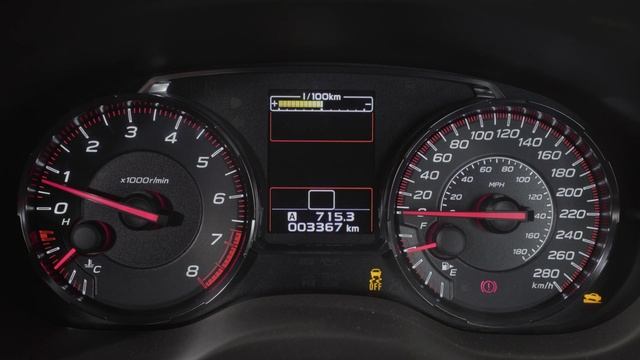 2019 Subaru WRX – Vehicle Dynamics Control (VDC) – Traction Mode, VDC OFF