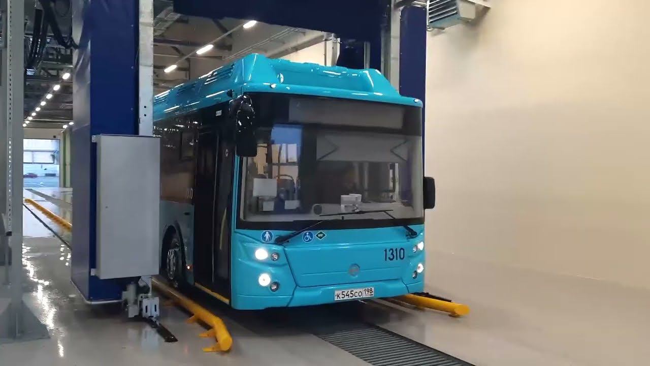 Автоматизированный моечный комплекс для пассажирских автобусов