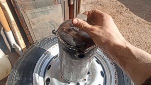 Приспособление для чистки форсунок из огнетушителя