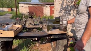 Переходник для установки дизеля OM602-606 на Унимог ( Unimog) 404.