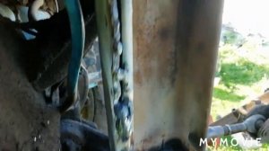 Ремонт кабины МТЗ 80, замена задней стойки