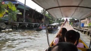 #ДвигательДуюнова на тайской лодке