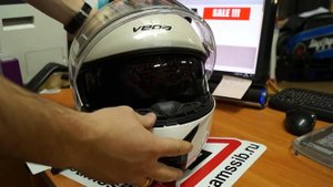 Обзор шлема VEGA VR-1 для снегохода