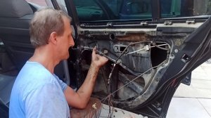 Bmw замена стеклоподъемника