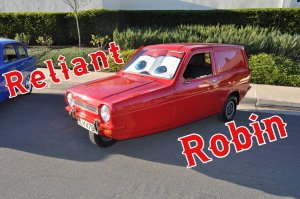 Reliant Robin. "Уверенно на трёх"