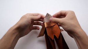 ORIGAMI AMERICAN EAGLE v2 (Jo Nakashima) - Time-lapse