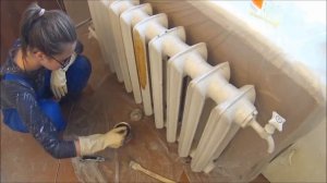 Как покрасить батарею под бронзу