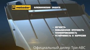 Защита двигателя MOTODOR // Три-АБС, официальный дилер по продаже и установке защит картера MOTODO