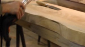 Имитация фактуры живого края древесины