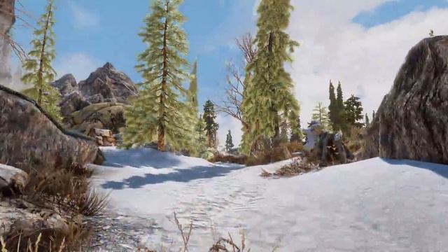 Skyrim SE Mods: ET3D - Every Tree 3D Different смотреть онлайн