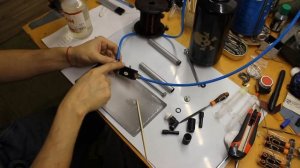 Пневмо цилиндр самодельный.