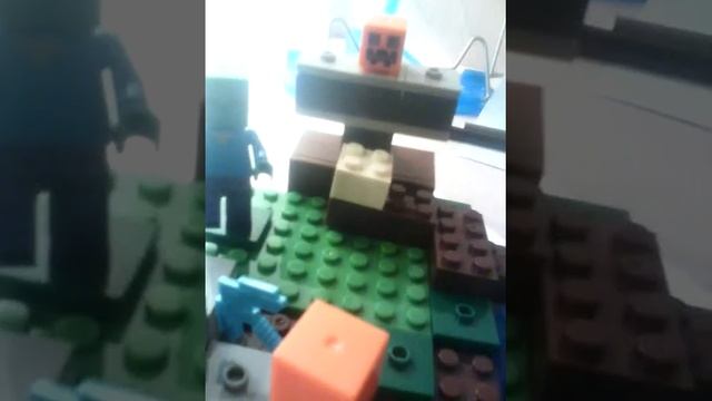 Набор лего майнкрафт «Железный голем» смотреть онлайн