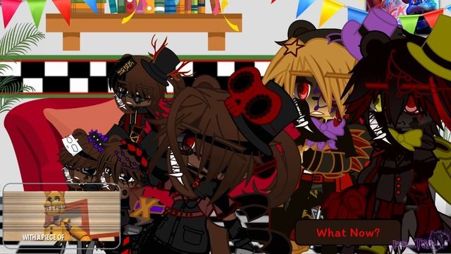 Nightmares (FNAF 4) React To “Into The Pit” | FNaF | Gacha Club смотреть онлайн