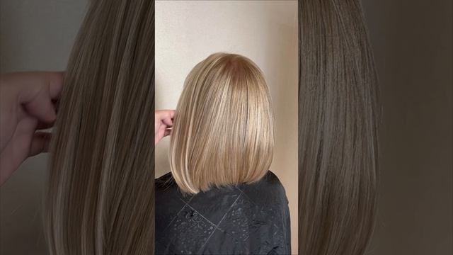 Вуаль мелирование волос?? #окрашивание #окрашиваниеволос