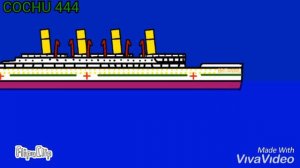 TITANIC,BRITANNIC,WILHELM GUSTLOFF SINKING ANIMATION