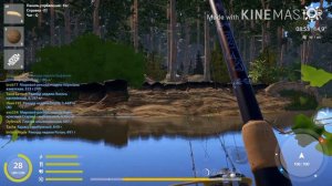 Русская рыбалка 4 - р. Вьюнок - плотва на стремнине