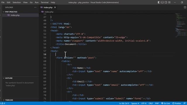 44. Form Validation | PHP Tutorial | Basic to Advanced | PHP 8.2