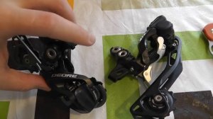 Задние переключатели Shimano deore и shimano deore xt