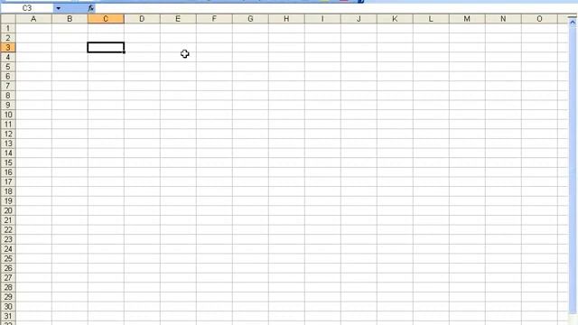 Обучение Office Excel 2003. Урок №2 Обзор рабочего пространства смотреть онлайн
