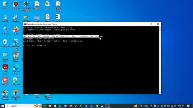 How to install PHP 8.2.9 on Windows 10 (2023): Quick Guide