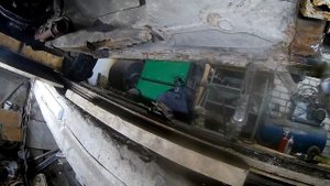 ремонт задних поддомкратников. ремонт кузова серия 1