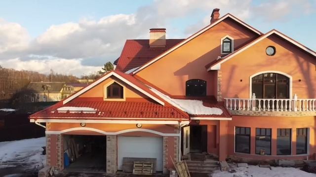 Dji Mavic Mini. Учимся летать. Аэросъёмка котеджа на продажу. смотреть онлайн