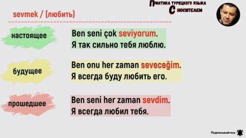 Использование глаголов по временам - Турецкий язык для начинающих