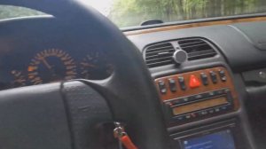 MERCEDES BENZ CLK 430 V8 - ACCELERATION SOUND and CRUSING