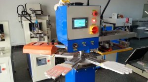 Станок для нанесения точек ПВХ на перчатку