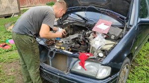 Восстановление MERCEDES-BENZ W202. Оживление ОТЖИВШЕГО свое.