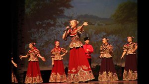 "Я с комариком плясала" - ансамбль «Родная песня»