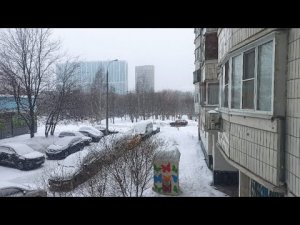 Столько снега в Москве давно не было - Снег идет каждый день. ВЛОГИ ИЗ МОСКВЫ 06.02.2022