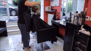 2017-25 Mariana preview - blond long hair cut very short