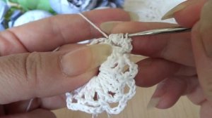 3 ряд салфетка " Лиственник"