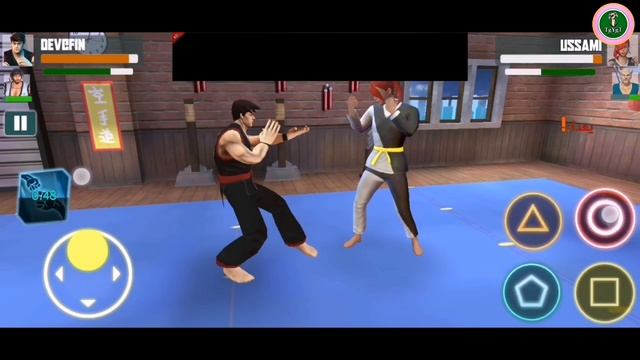 لعبة المصارعه والقتال/  karate fighter / video games/ Android games / العاب اندرويد / قتال الكاراتي