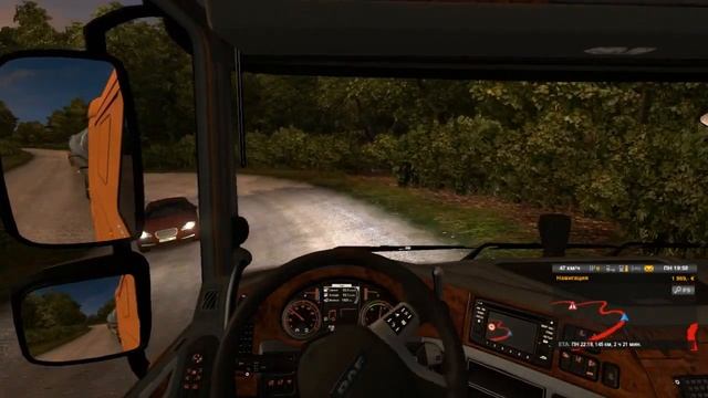 ETS 2. 1.23 Rus map+Скандинавия+Путь на Восток. В Крыму смотреть онлайн
