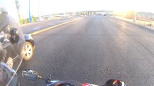 Уход от мотобата -перехват