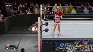 WWE 2K17 Ariana Grande vs Amazon Tiffany - Extreme Rules