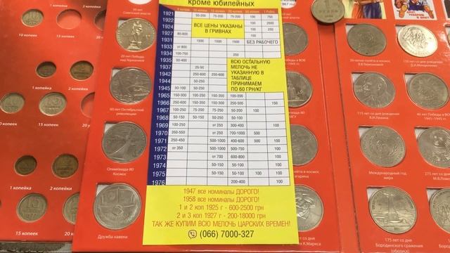 Монеты СССР. Цена? смотреть онлайн