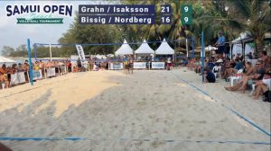 Samui Open Beach Volleyball Tournament 2023: Mens Final - Grahn/Isaksson vs  Bissig/Nordberg