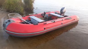 лодка Дека Кама 400+Альфа 9.9