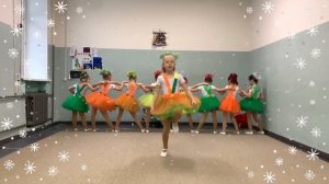 Детский новогодний танец , танцевальная студия jaro.