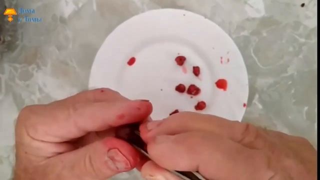 3 простых способа удаления косточек из вишни. И заморозка на зиму. смотреть онлайн