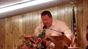 Bro Vogan preaching on Feb 4, 2009 in our church Lesslie Church of God in Catawba, SC.