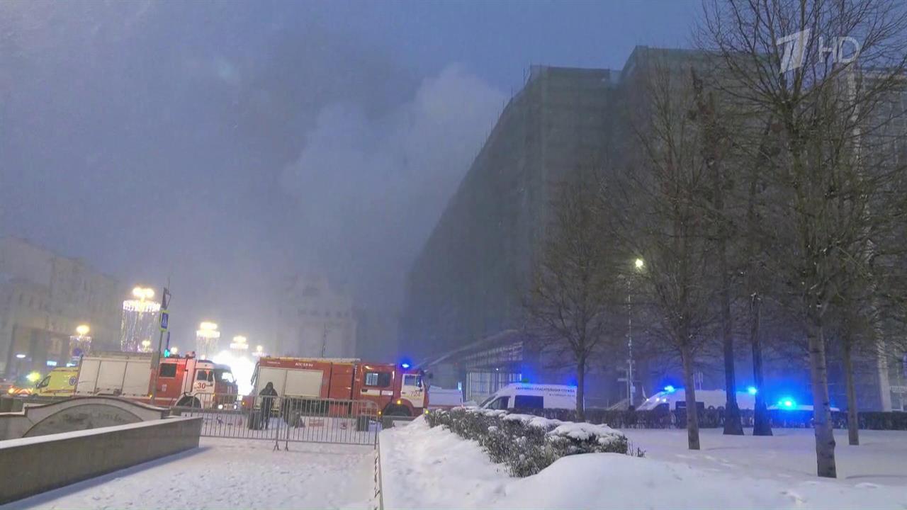В центре Москвы сгорел ночной клуб