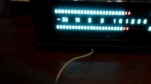 Блок индикации уровня сигнала от магнитофона "Маяк-233 стерео" 2.746.009 (работа)