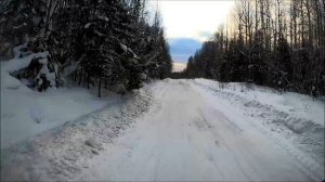 Возим лес. Штурмуем подъёмы, без цепей. 2.